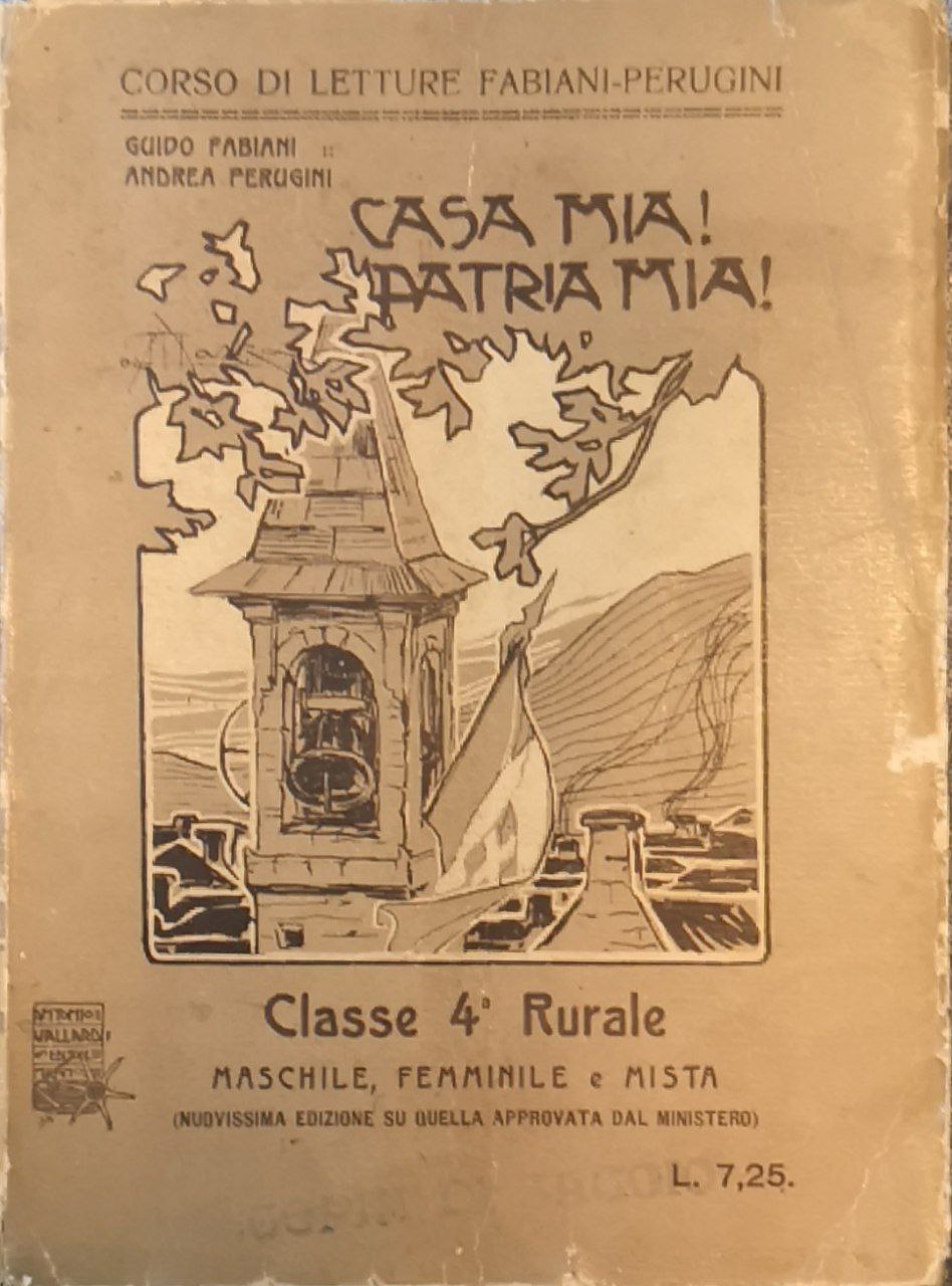 Casa Mia! Patria Mia! Classe 4° Rurale, Maschile, Femminile, Mista.