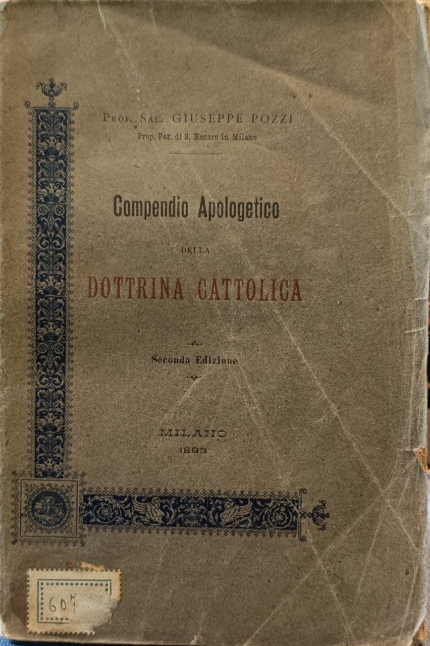 Compendio apologetico della dottrina cattolica