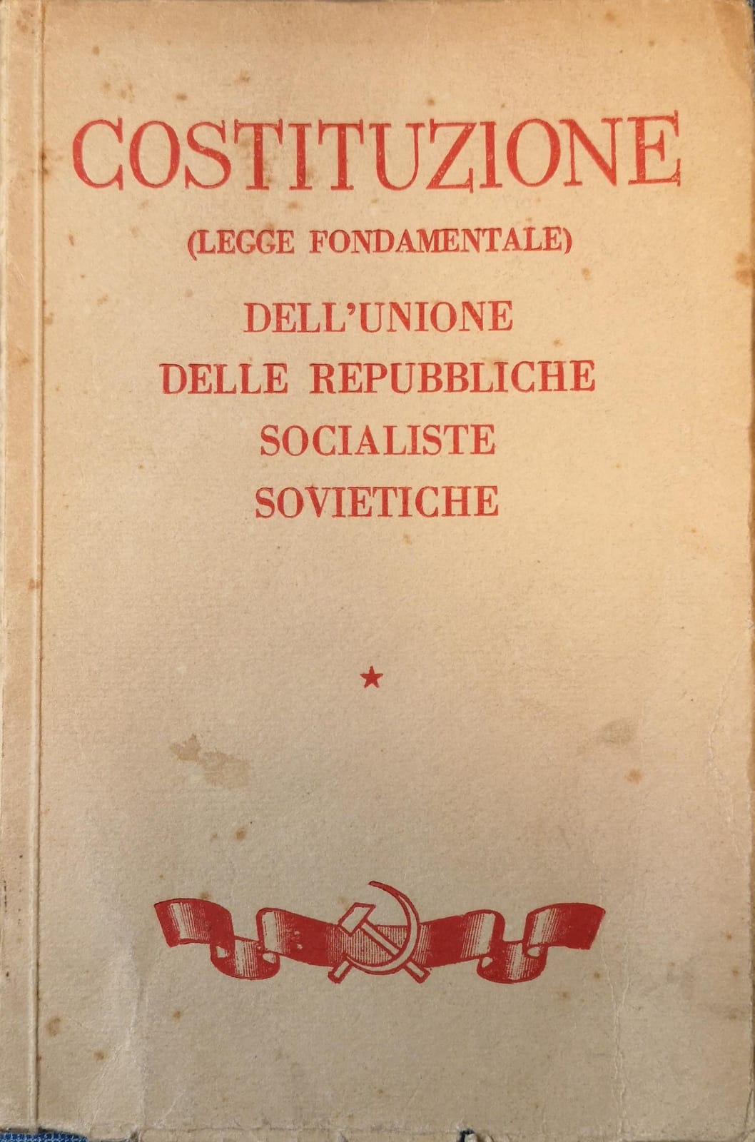 Costituzione (Legge fondamentale) dell'Unione delle repubbliche socialiste sovietiche