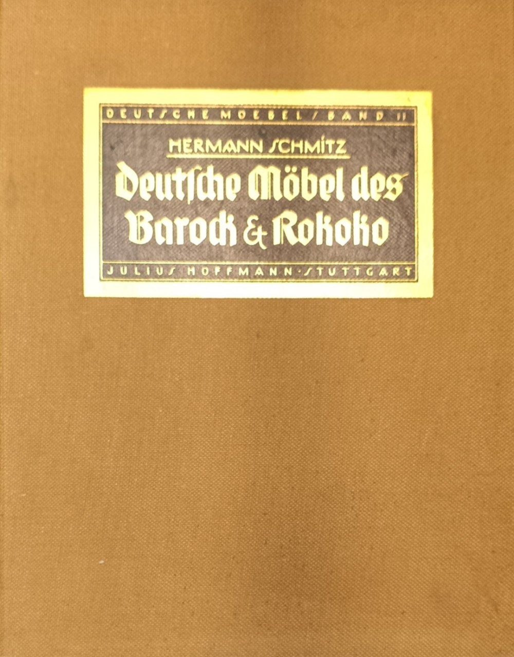 Deutsche Möbel des Barock und Rokoko