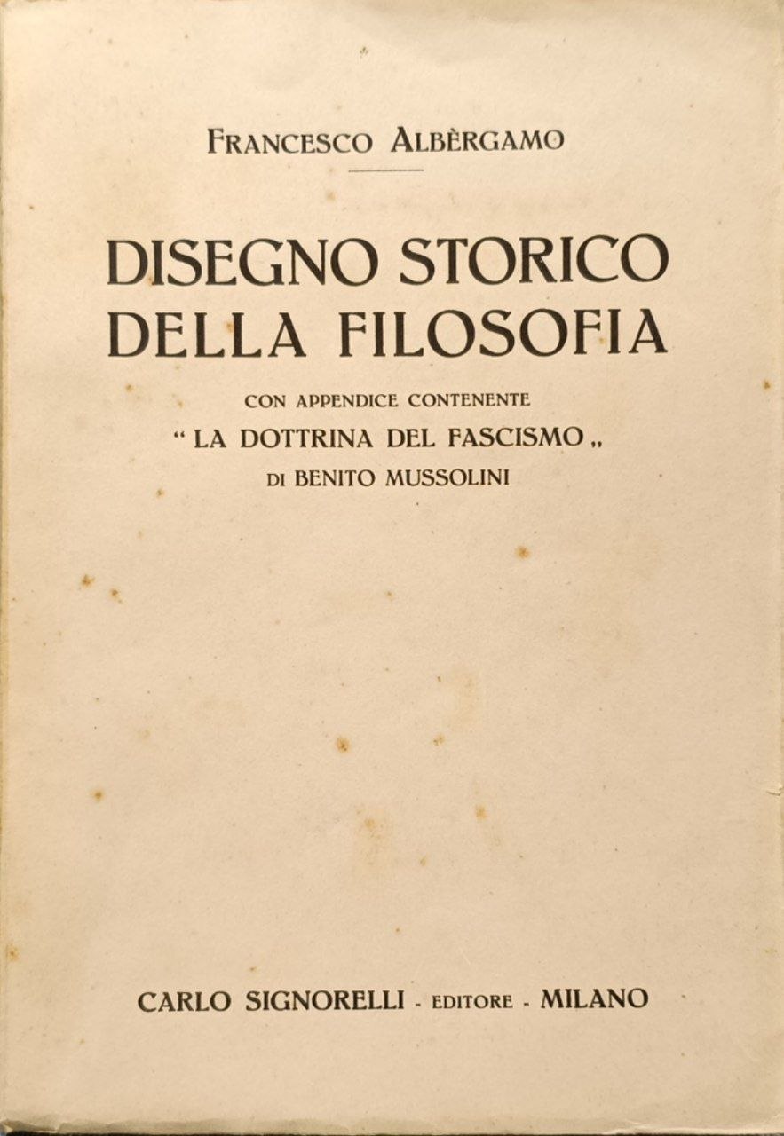 Disegno storico della filosofia