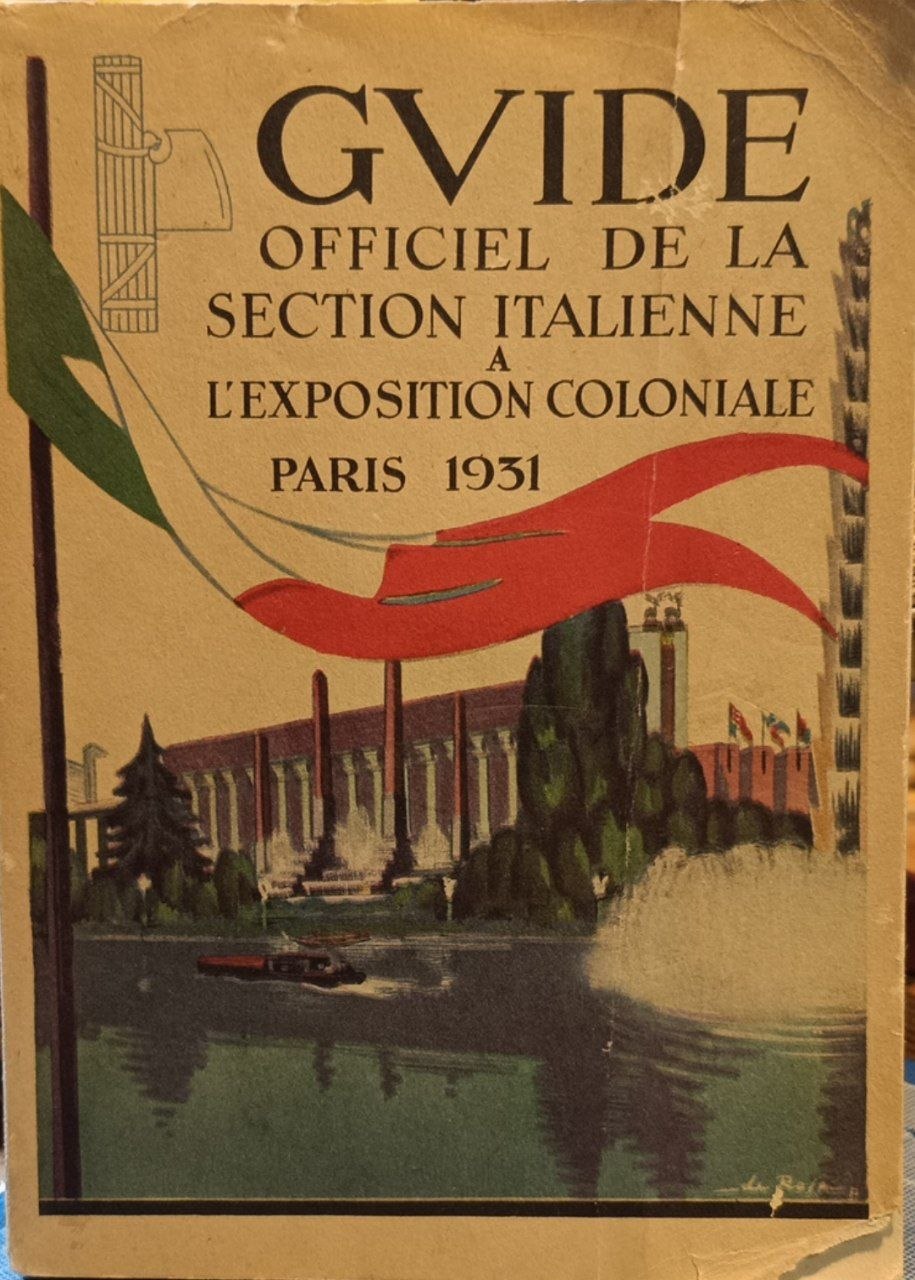 Guide officiel de la section italienne à l'exposition coloniale