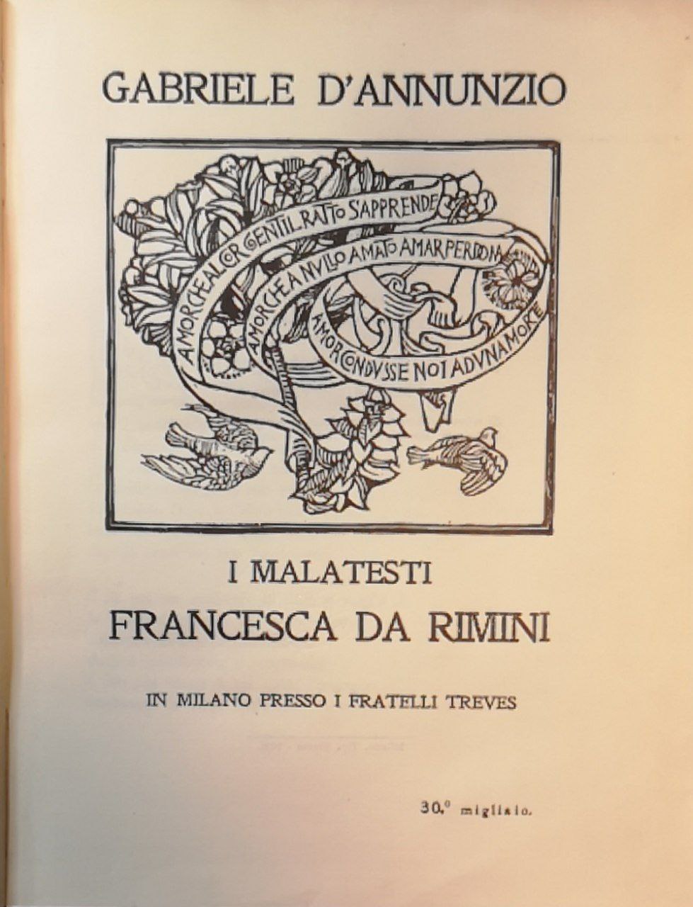 I malatesti: Francesca da Rimini