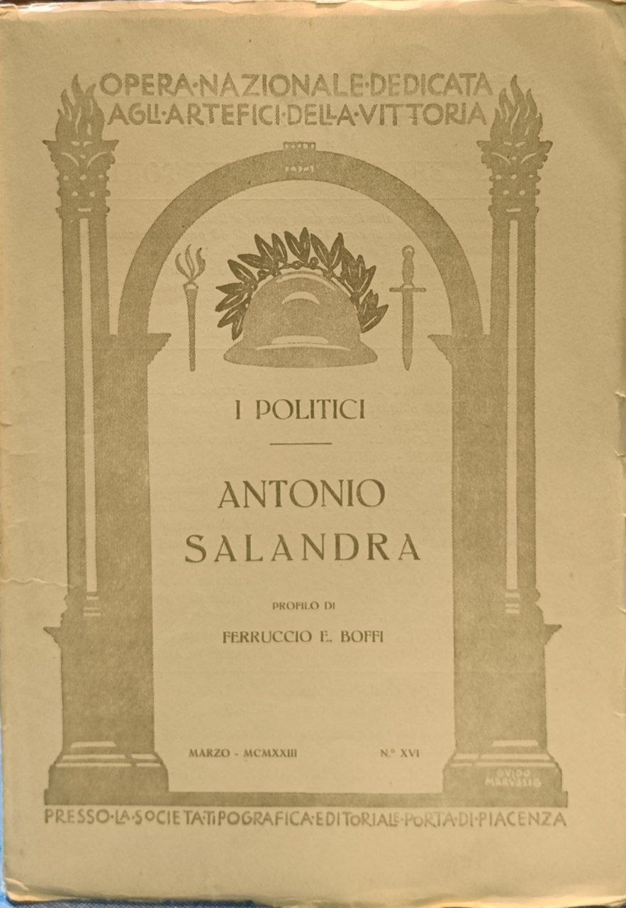 I politici. Antonio Salandra