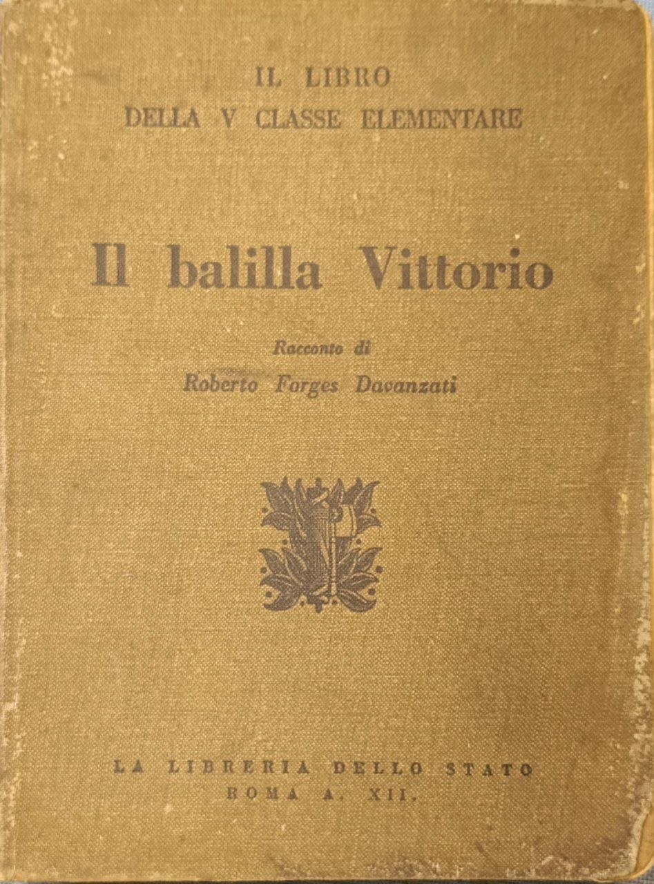 Il balilla Vittorio