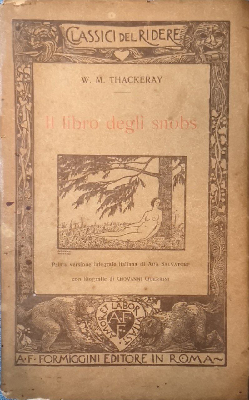 Il libro degli snobs