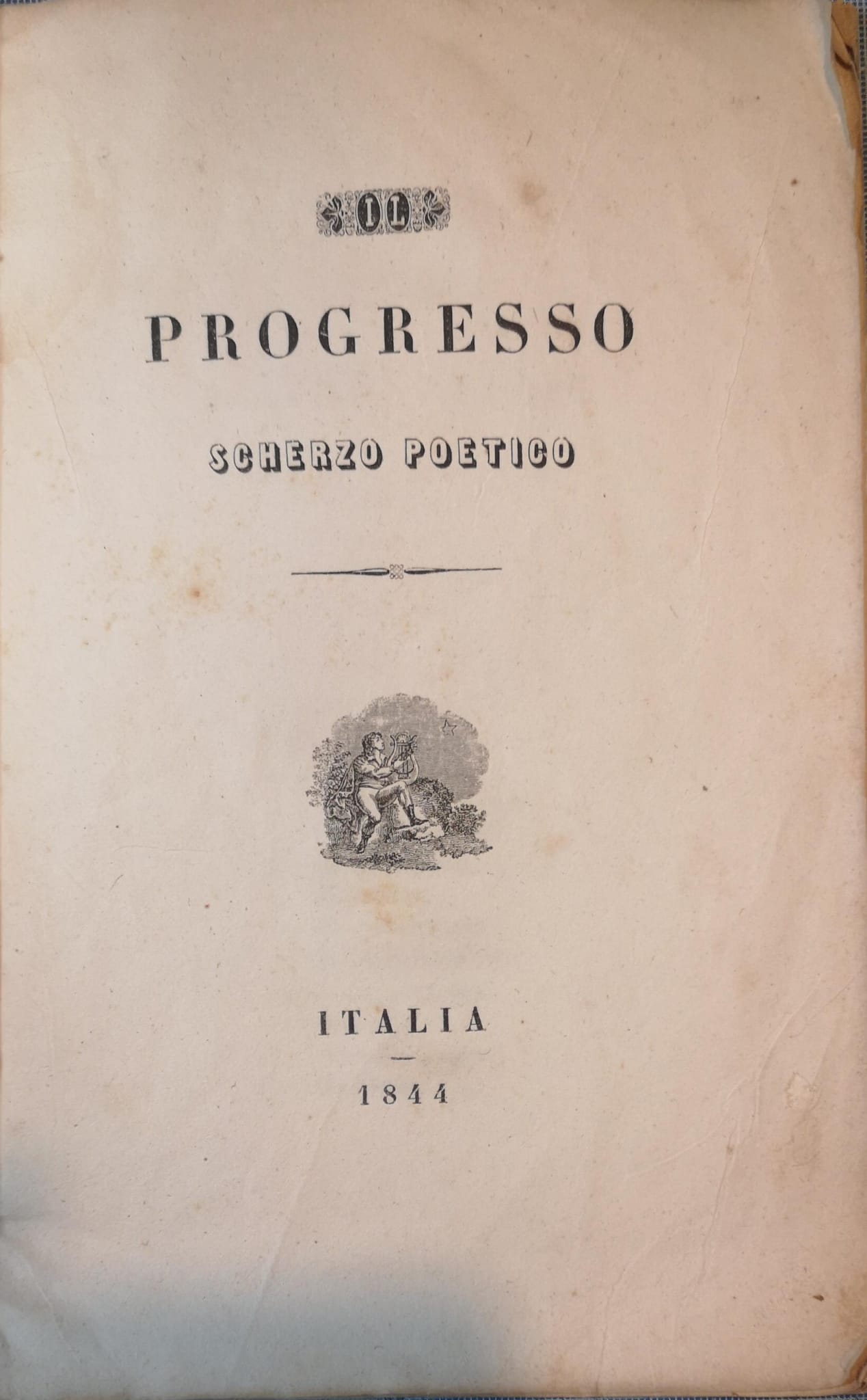 Il progresso: scherzo poetico