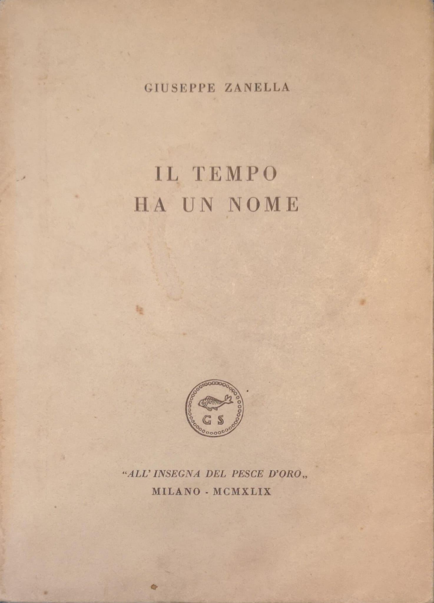 Il tempo ha un nome