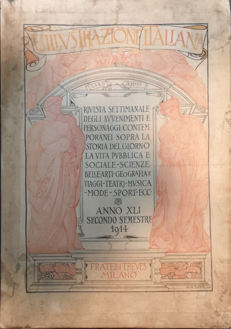 Illustrazione Italiana. Annata XLI (secondo semestre) 1914