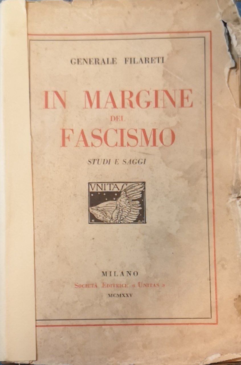 In margine del fascismo