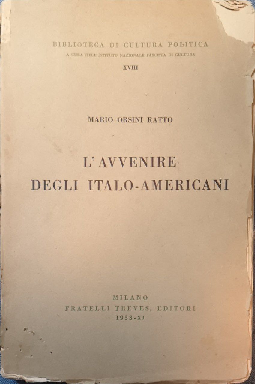 L'avvenire degli Italo-americani