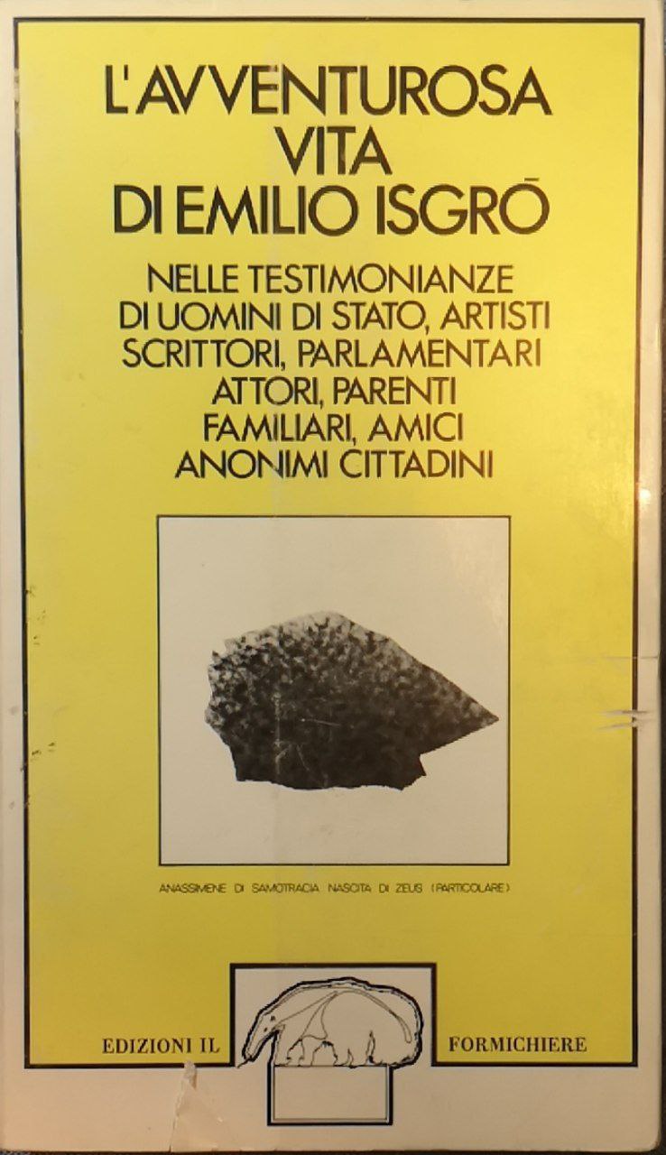 L'avventurosa vita di Emilio Isgrò nelle testimonianze di uomini di …