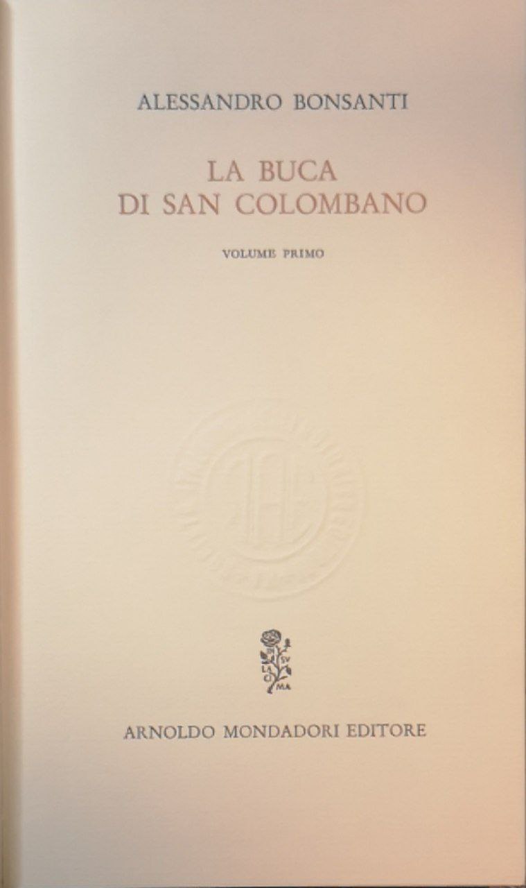La buca di San Colombano. Volume 1, Caffè concerto