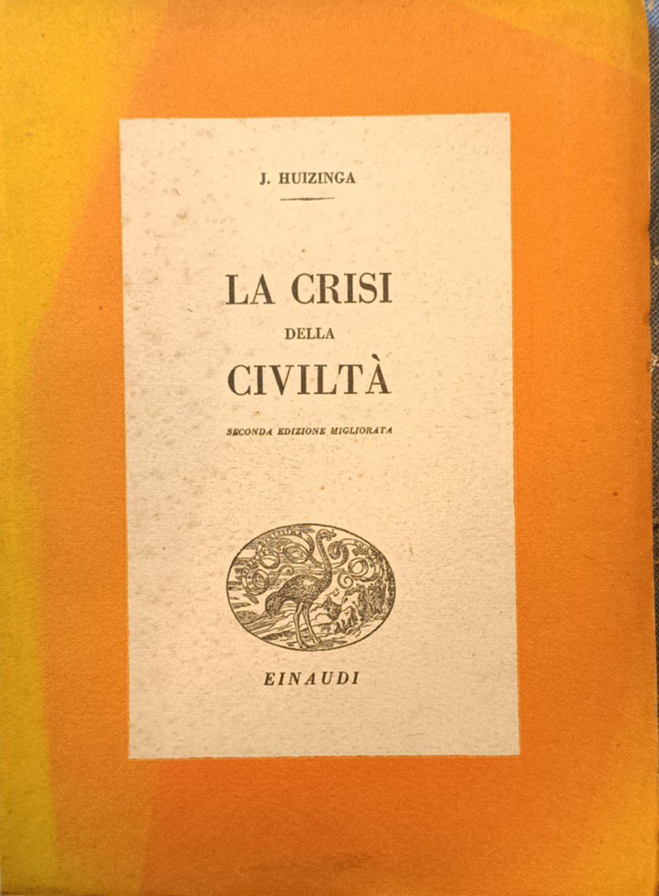 La crisi della civiltà