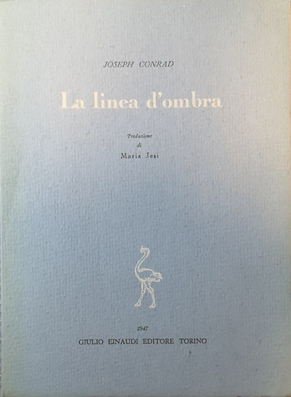 La linea d'ombra. Una confessione