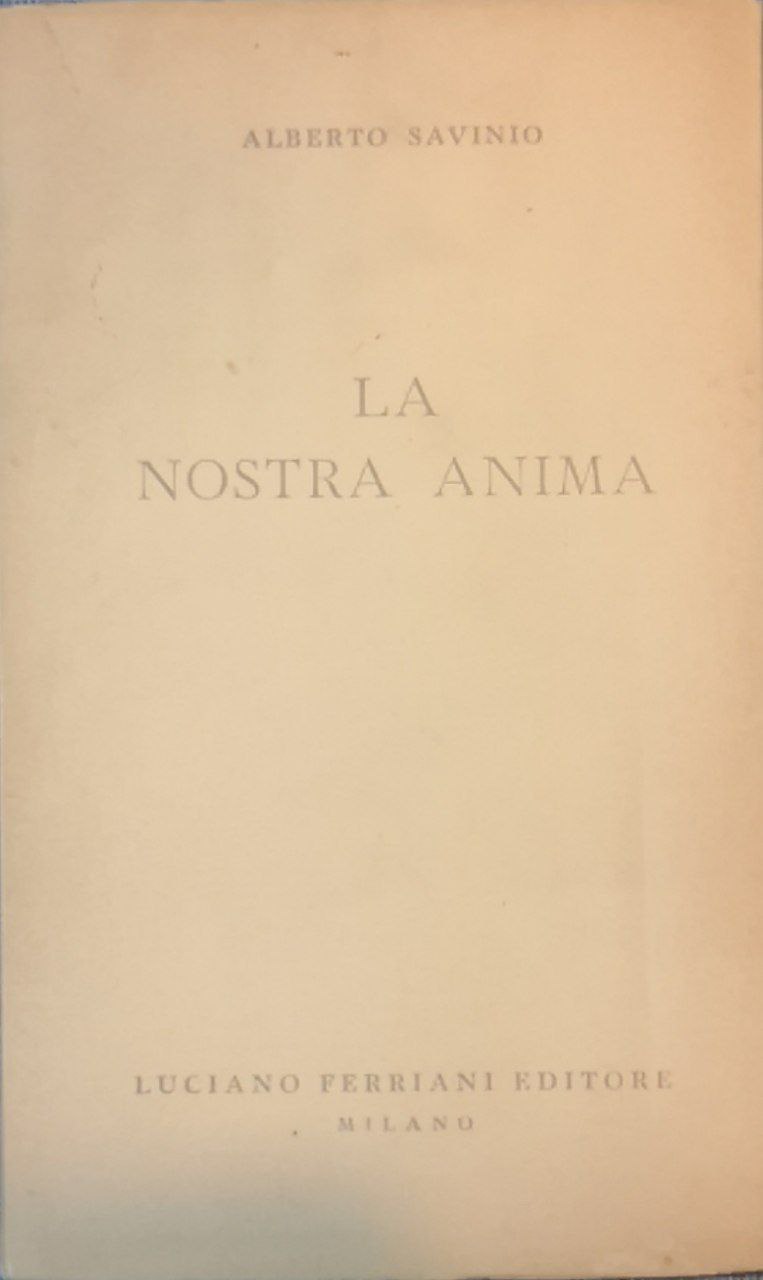 La nostra anima