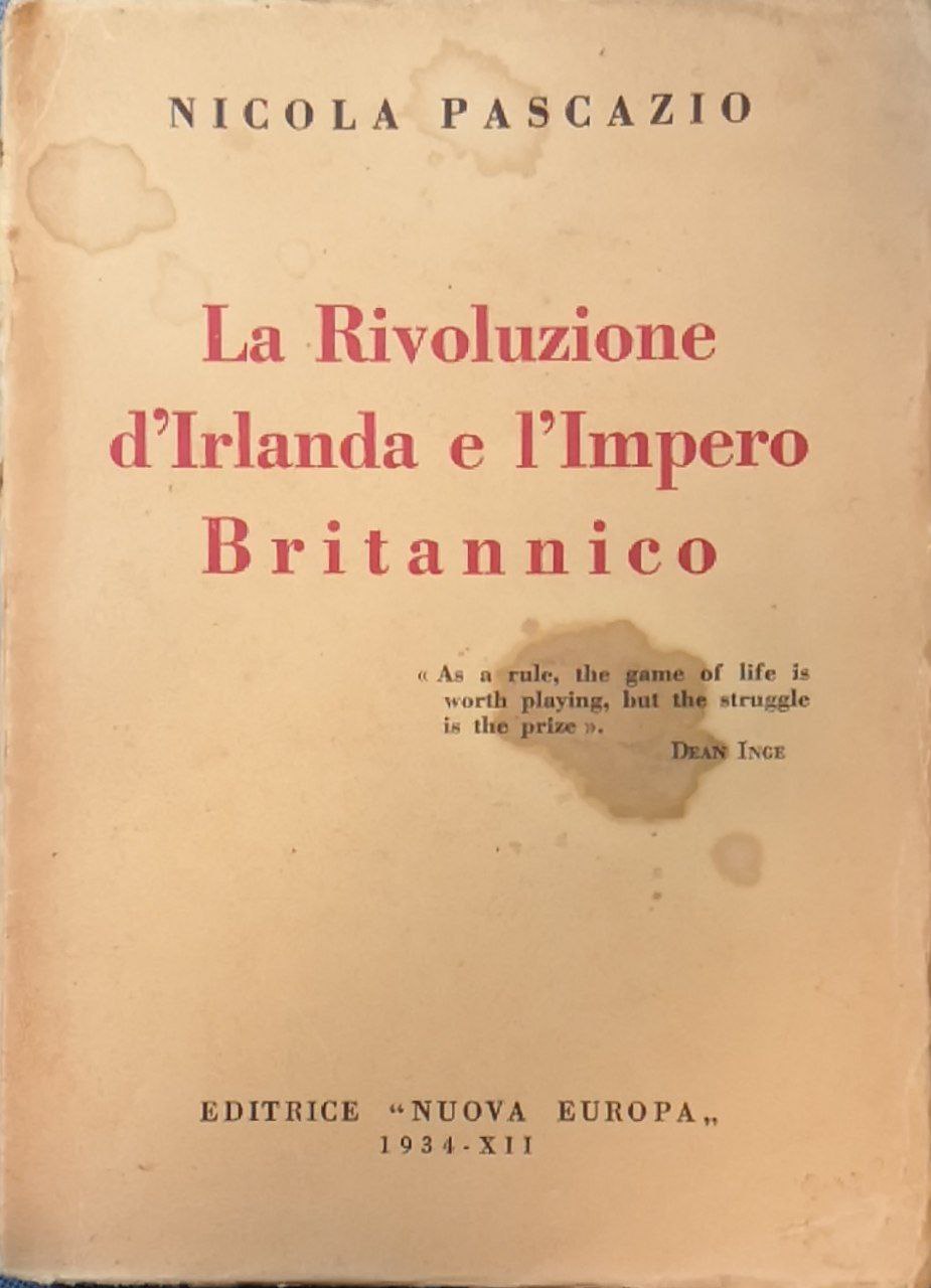 La rivoluzione d'Irlanda e l'Impero britannico