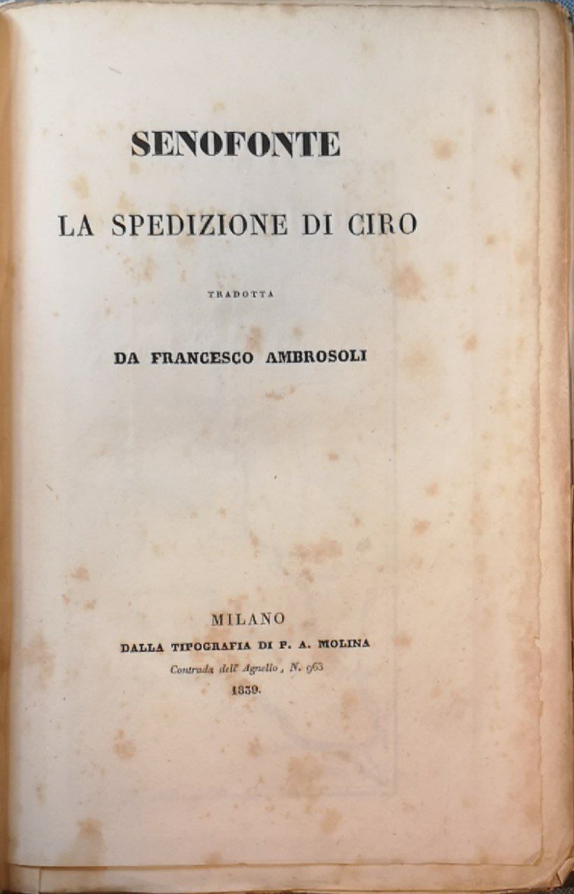 La spedizione di Ciro