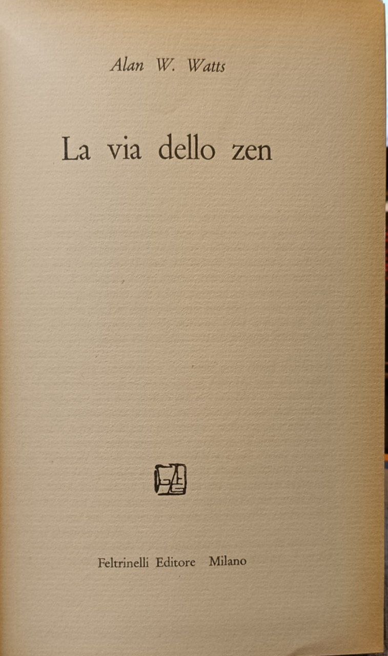 La via dello zen