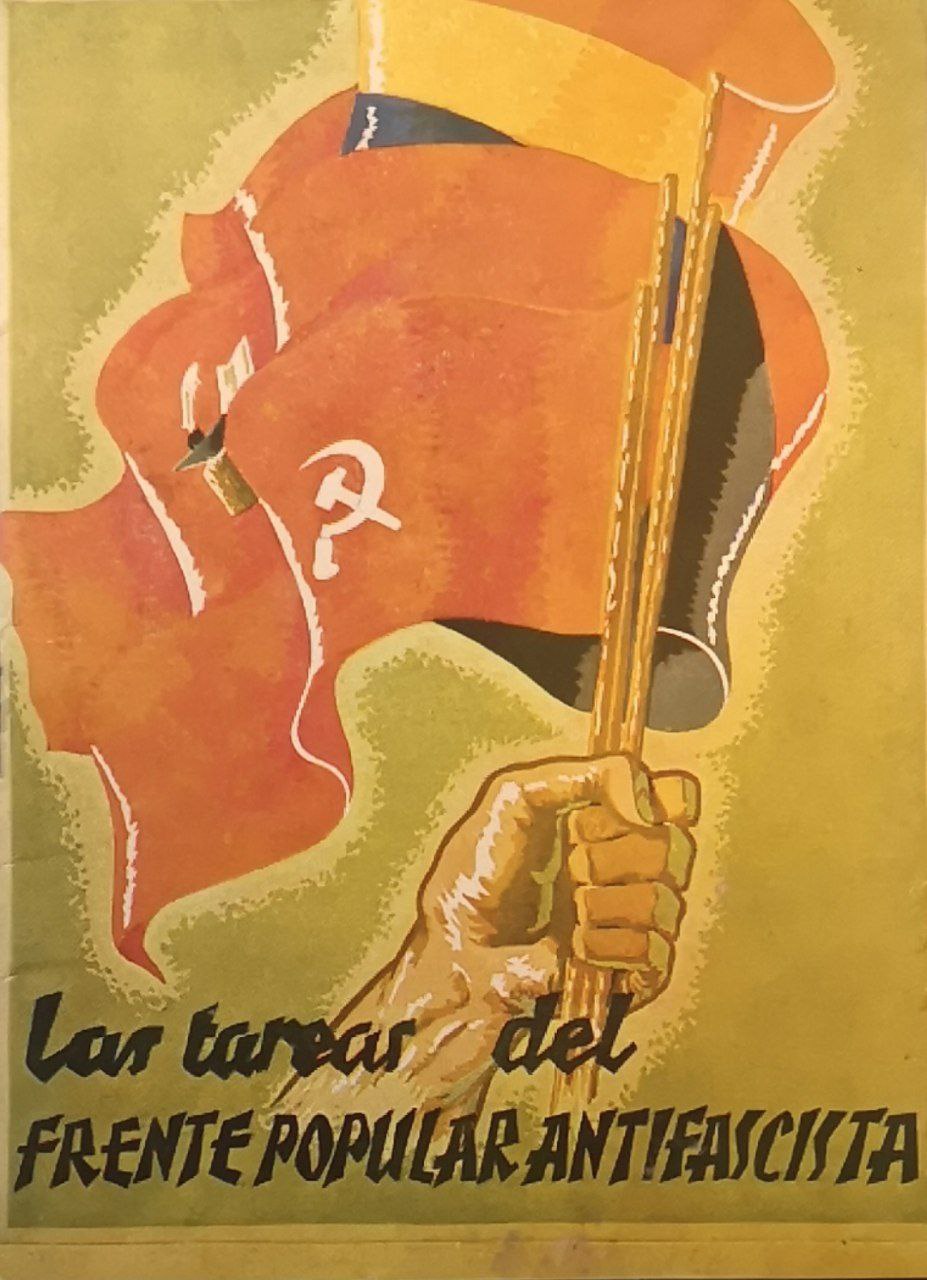 Las tareas del frente popular antifascista