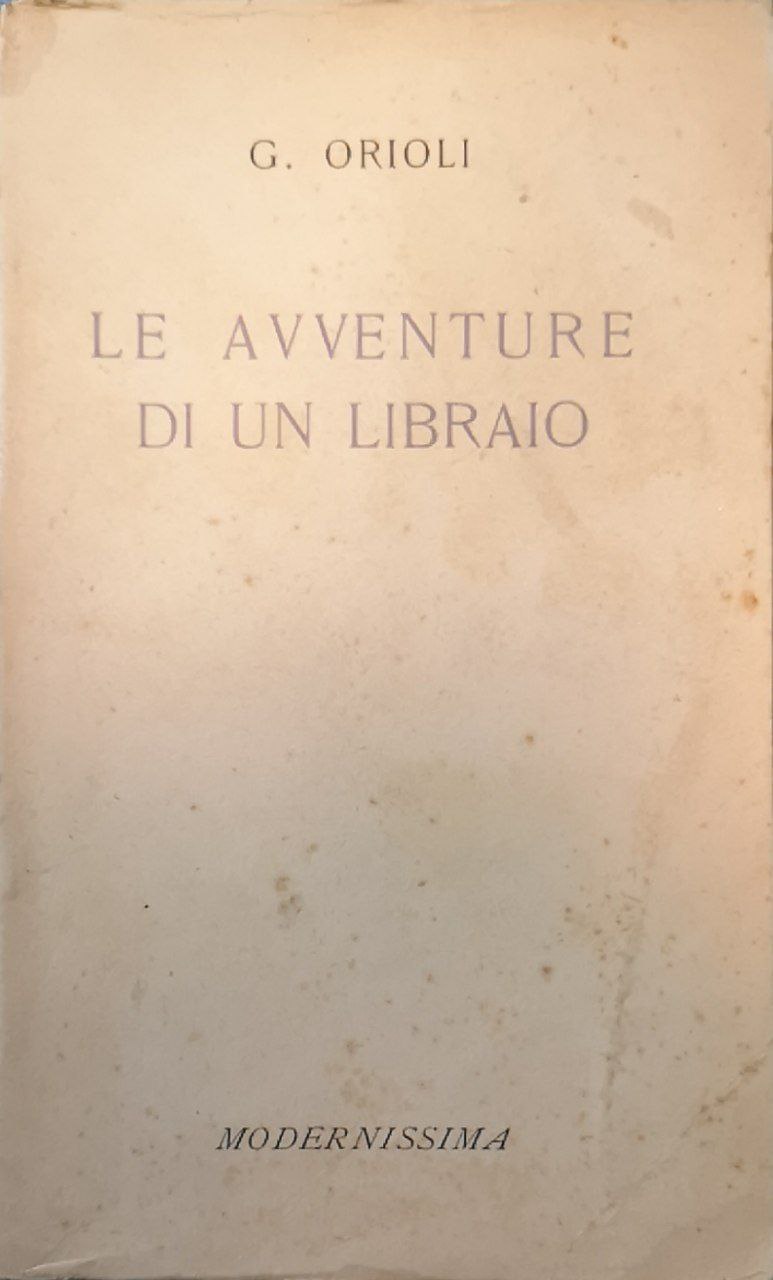 Le avventure di un libraio