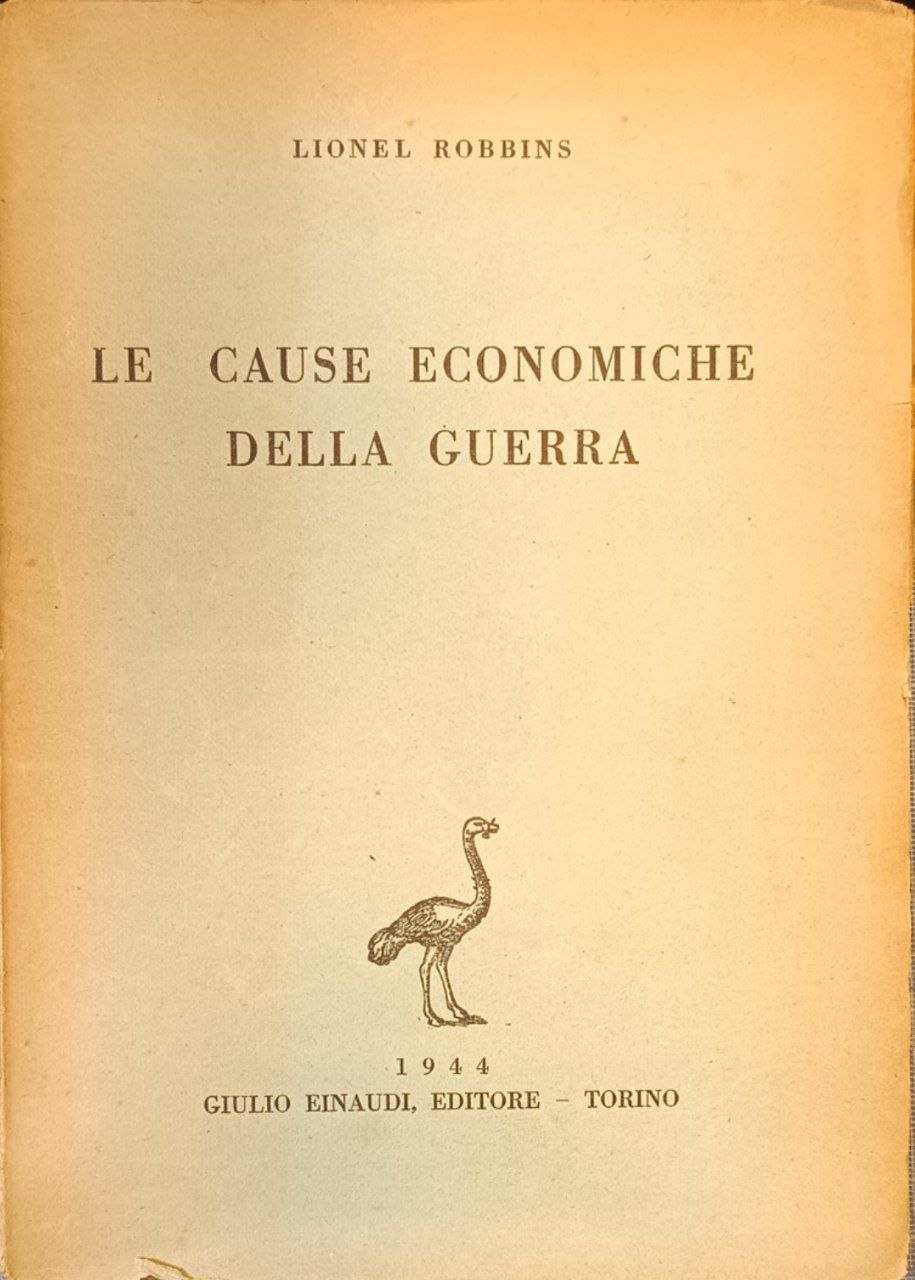 Le cause economiche della guerra
