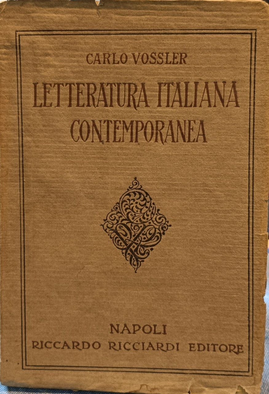 Letteratura italiana contemporanea: dal Romanticismo al Futurismo