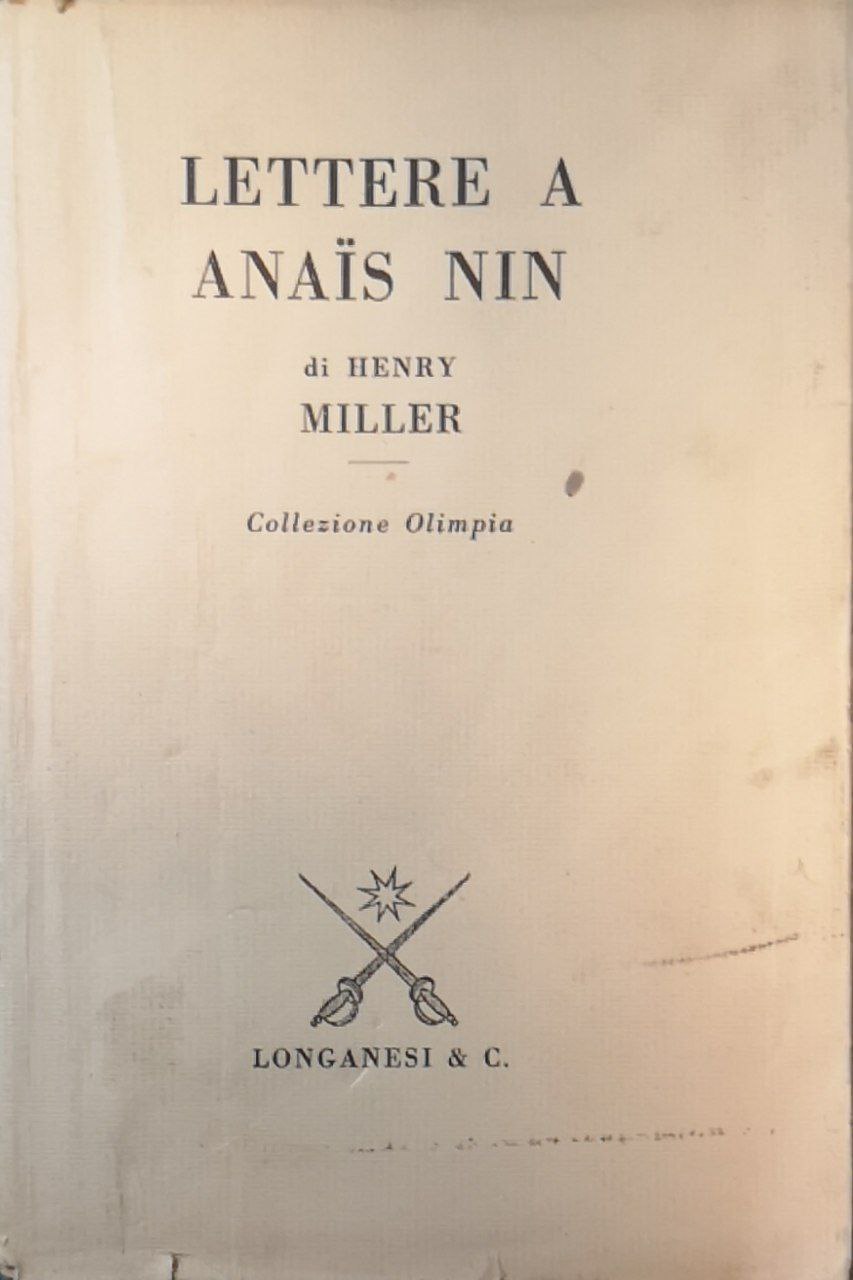 Lettere a Anaïs Nin