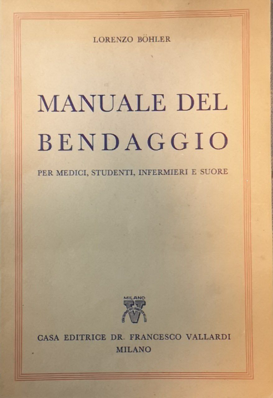 Manuale del bendaggio
