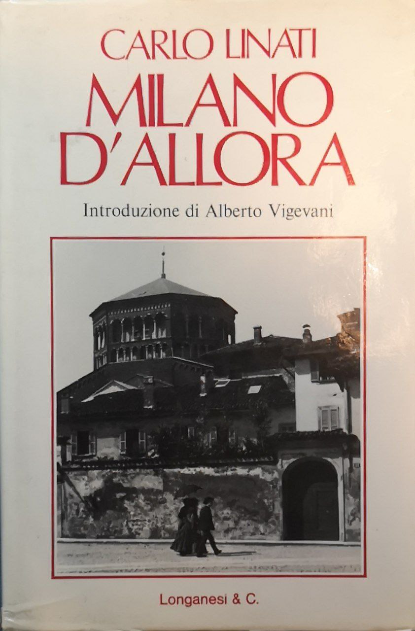 Milano d'allora : memorie e vignette principio di secolo