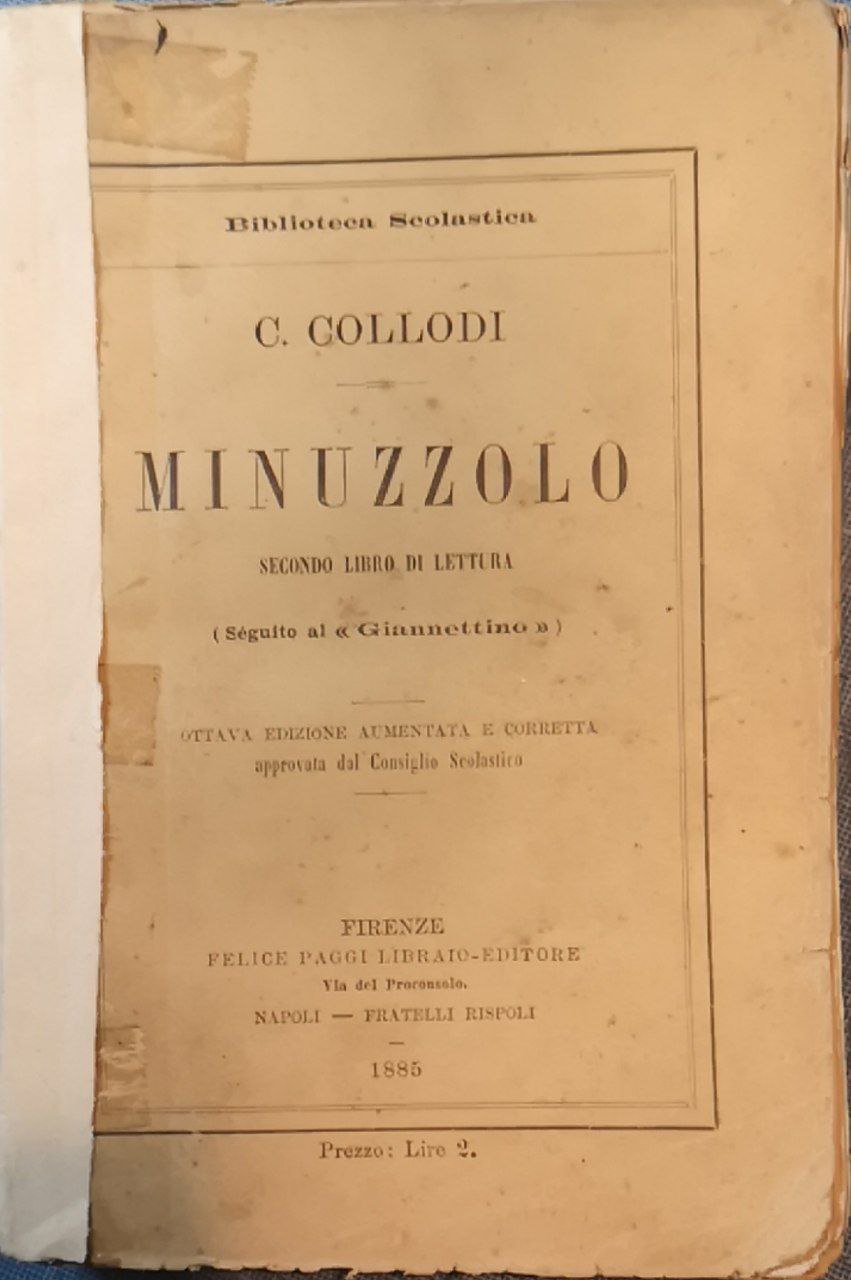 Minuzzolo: secondo libro di lettura (seguito al "Giannettino")