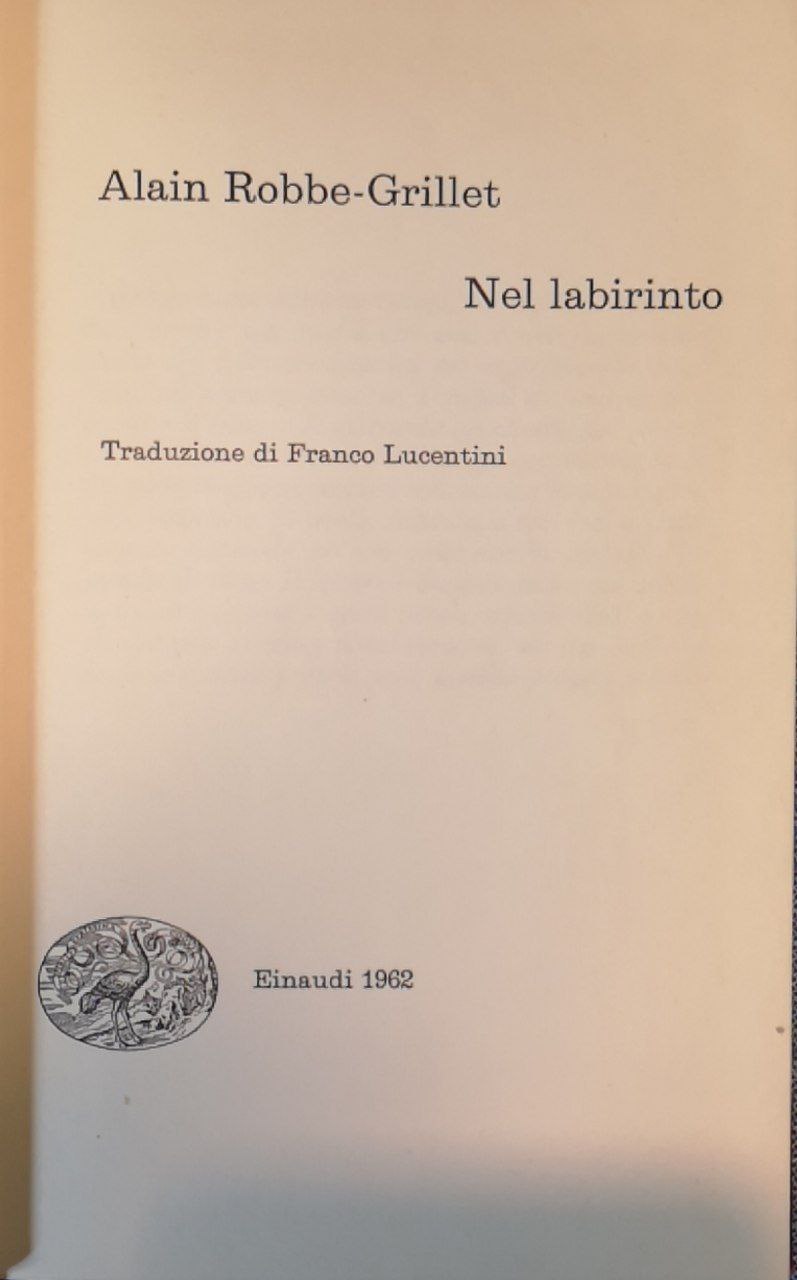 Nel labirinto