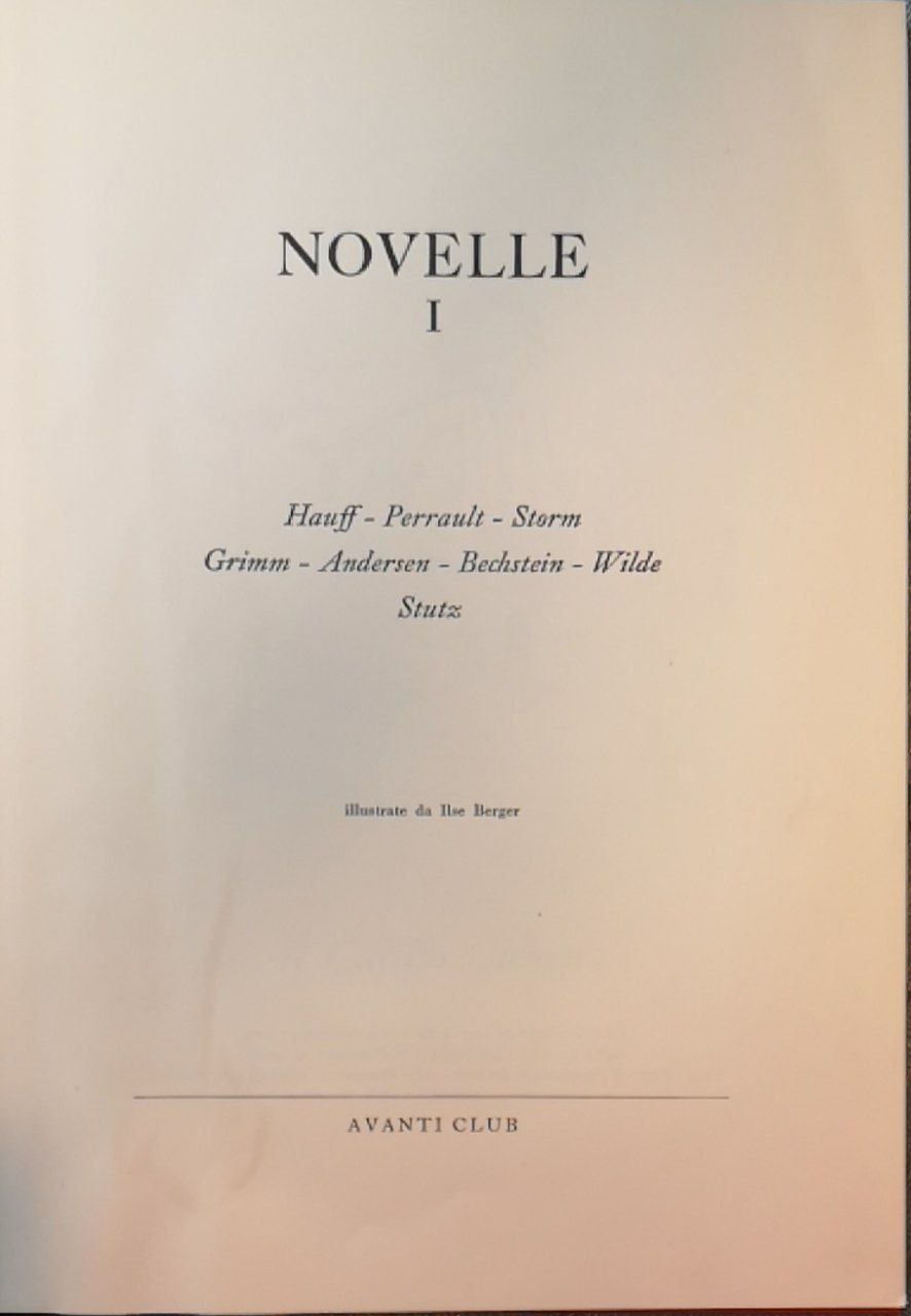 Novelle. I
