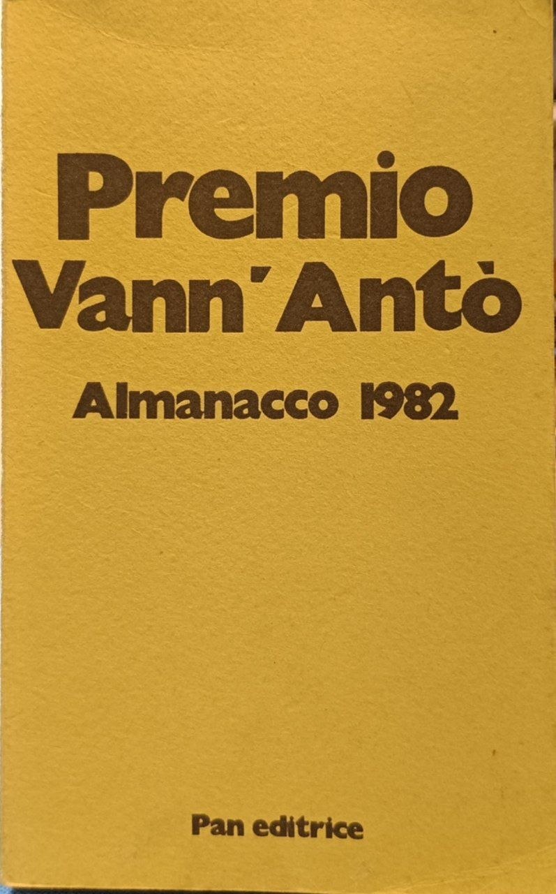 Premio Vann'Antò: almanacco 1982