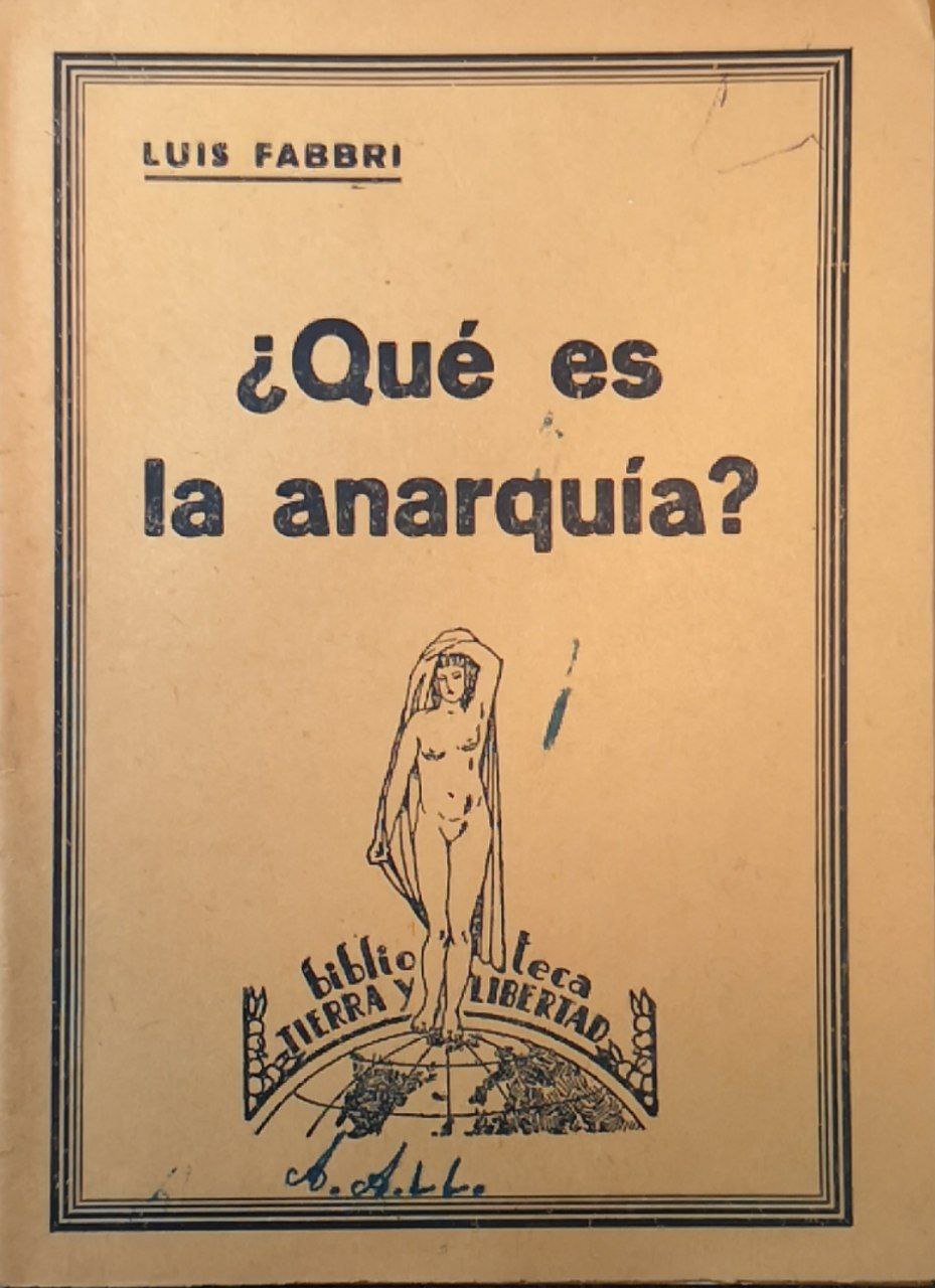 Que es la anarquia?