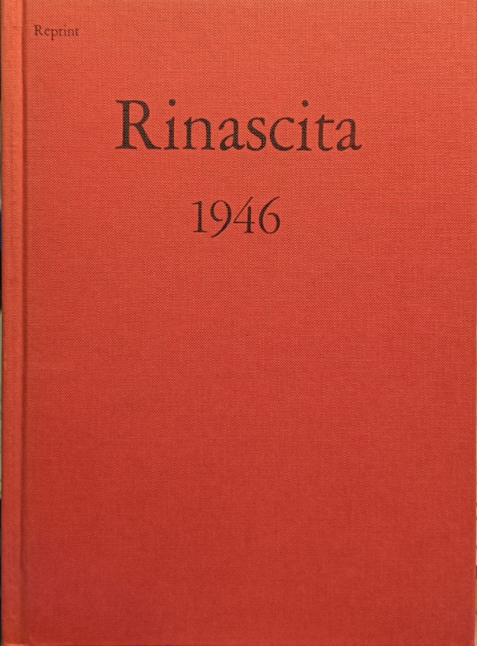 Rinascita 1946. Reprint