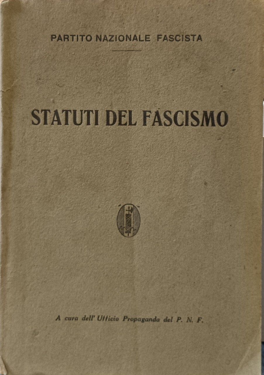 Statuti del fascismo