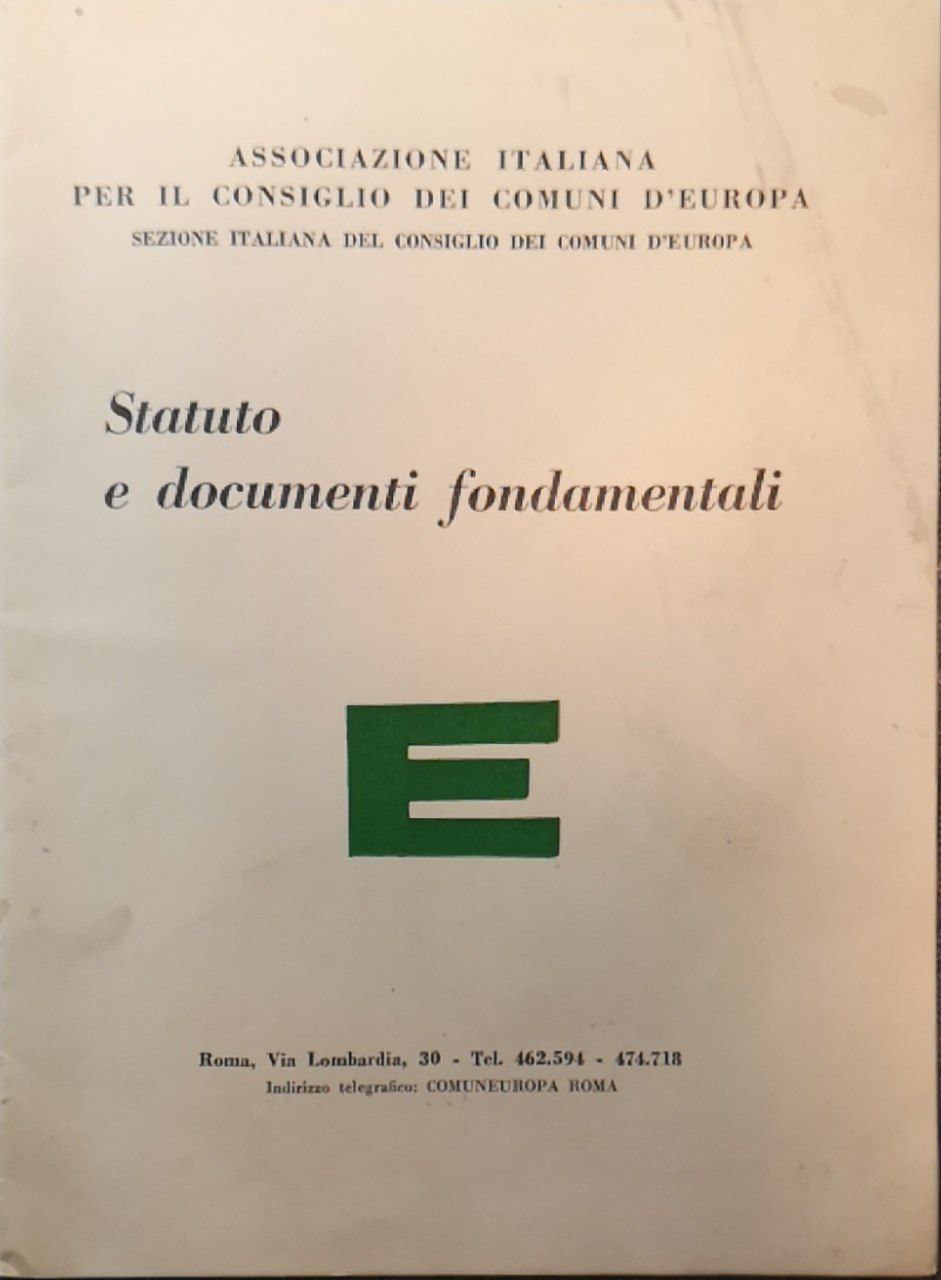 Statuto e documenti fondamentali