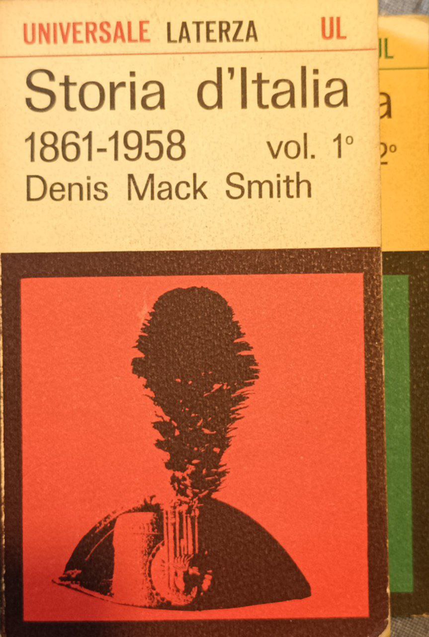 Storia d'Italia dal 1861 al 1958. 2 volumi.