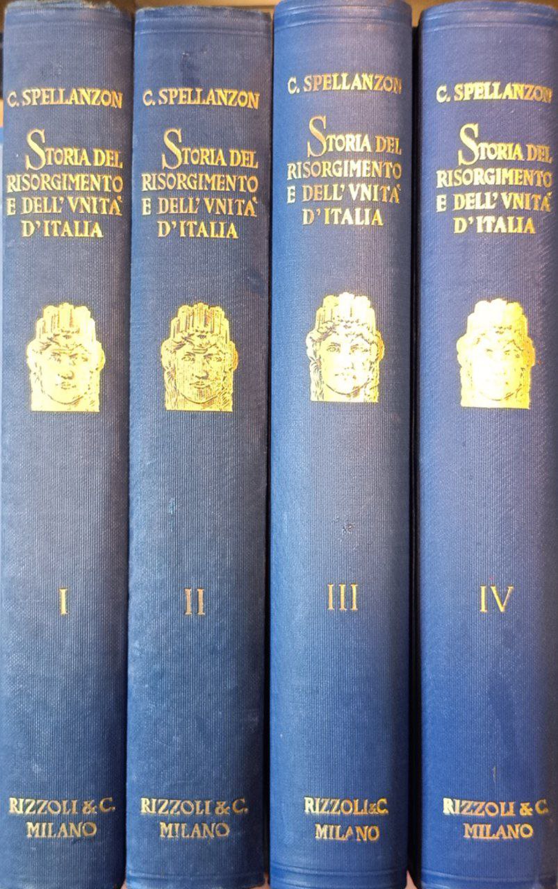 Storia del Risorgimento e dell'Unità d'Italia. 4 volumi.
