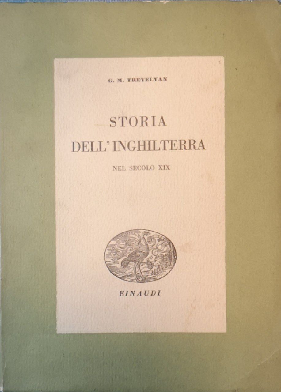 Storia dell' Inghilterra nel secolo XIX
