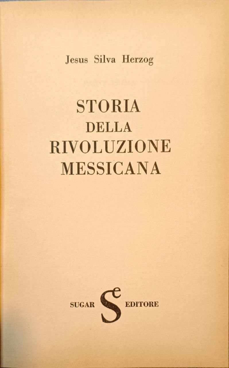 Storia della rivoluzione messicana