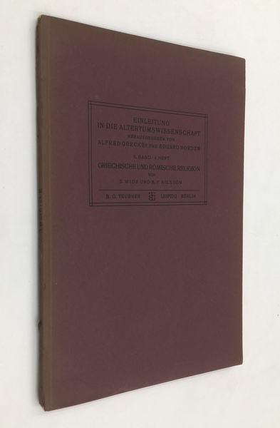 GRIECHISCHE und RÖMISCHE RELIGION.