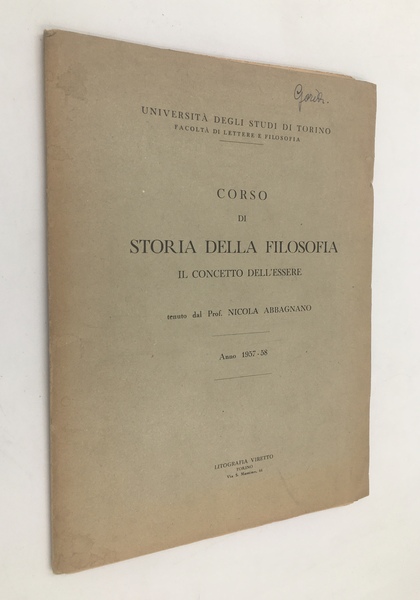 Corso di STORIA della FILOSOFIA. Le correnti della filosofia CONTEMPORANEA. …