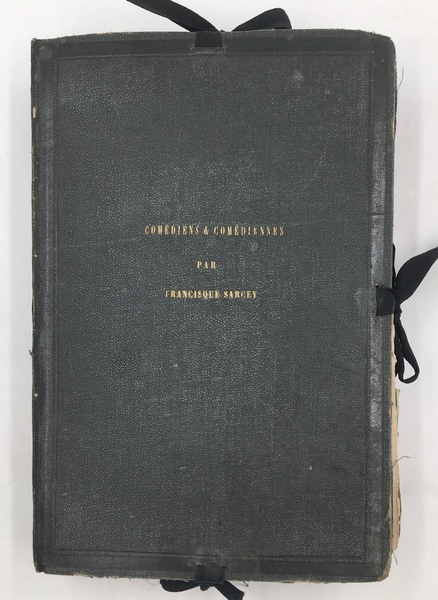 COMÉDIENS & COMÉDIENNES de la Comédie Française. Notices biographiques. PORTRAITS …