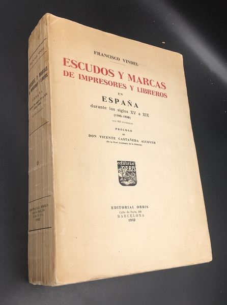 ESCUDOS y MARCAS de IMPRESORES y LIBREROS en ESPAÑA durante …
