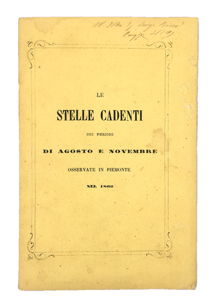 Le STELLE CADENTI dei periodi di agosto e novembre osservate …