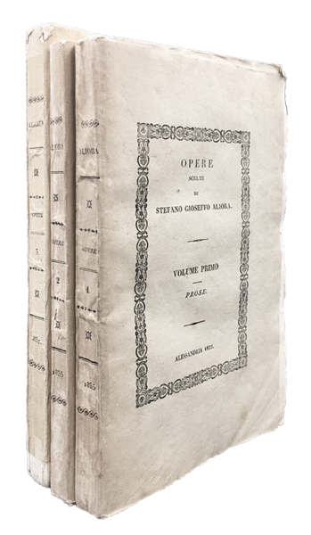 OPERE SCELTE (I: PROSE; II: POESIE; III: GRECO-ITALO-LATINO).