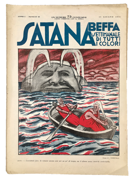 SATANA BEFFA. Settimanale di tutti i colori. Anno 1, n. …