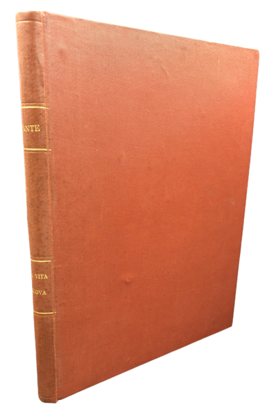 La VITA NUOVA di Dante Alighieri riscontrata su Codici e …